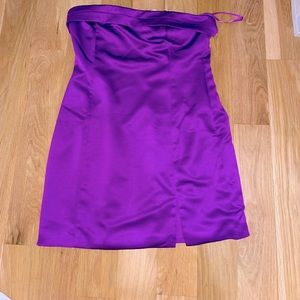 Strapless dress RUNWAY